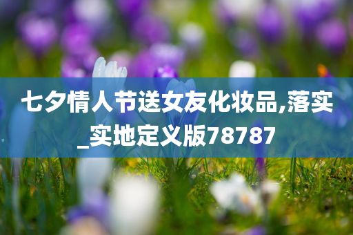 七夕情人节送女友化妆品,落实_实地定义版78787