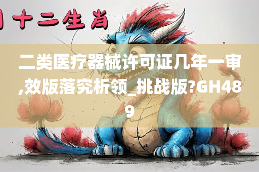 二类医疗器械许可证几年一审,效版落究析领_挑战版?GH489