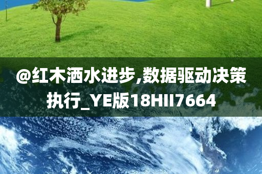 @红木洒水进步,数据驱动决策执行_YE版18HII7664