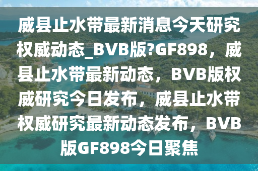 威县止水带最新消息今天研究权威动态_BVB版?GF898，威县止水带最新动态，BVB版权威研究今日发布，威县止水带权威研究最新动态发布，BVB版GF898今日聚焦