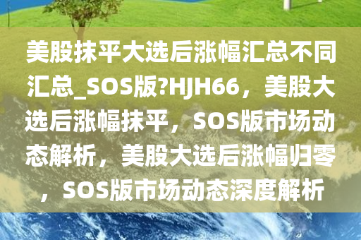 美股抹平大选后涨幅汇总不同汇总_SOS版?HJH66，美股大选后涨幅抹平，SOS版市场动态解析，美股大选后涨幅归零，SOS版市场动态深度解析