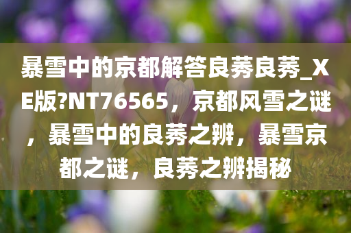 暴雪